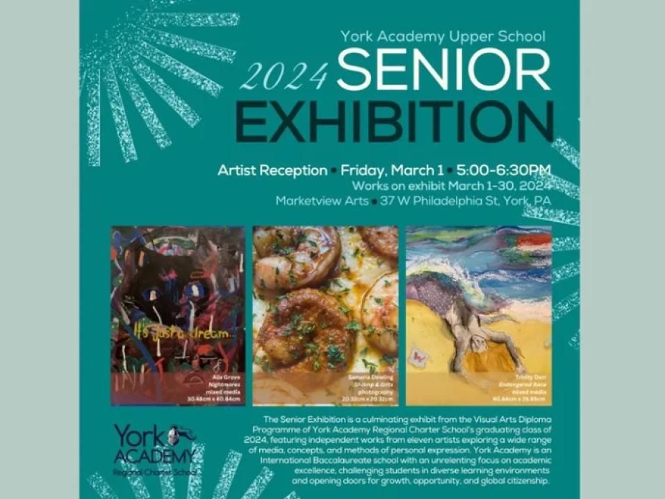 York Academy Upper School Senior Exhibition 2024