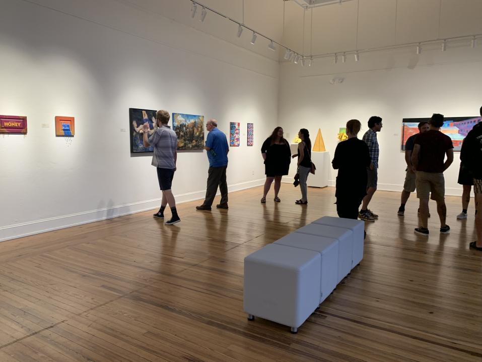 Alumni Exhibition in Gallery Hall at Marketview Arts, 2025