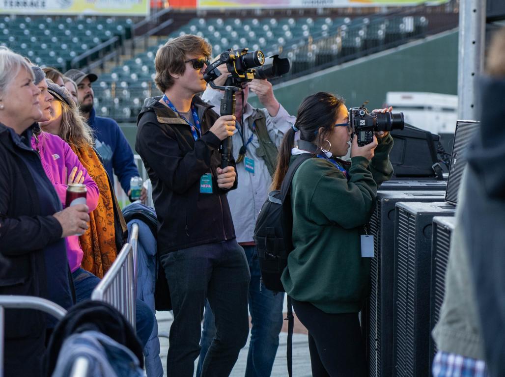 Students gained valuable experiential learning at the White Rose Music Fest