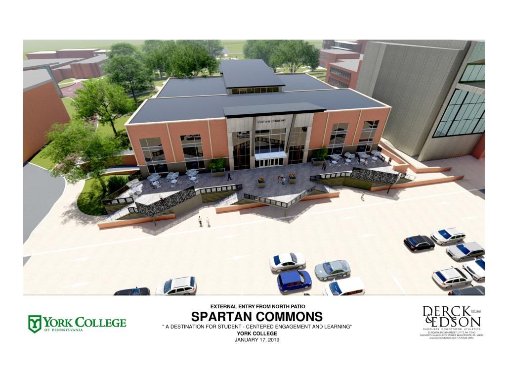 Rendering of Spartan Commons