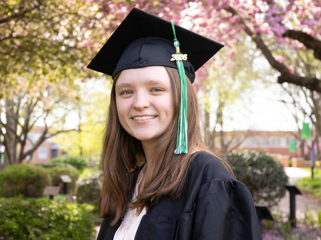 Grad portrait of Devin Larocque '26.