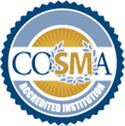 A seal designates a COSMA accredited institution