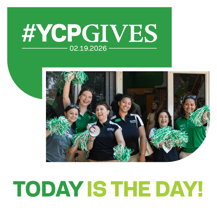 Today is the Day! #YCPGives 2.19.2026