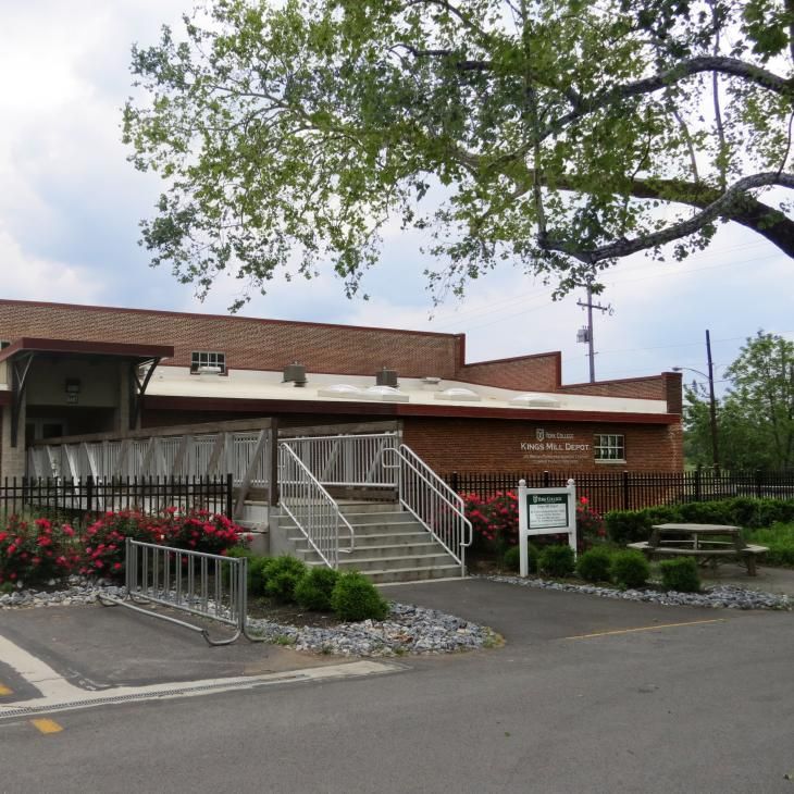 Kings Mill Depot where the J.D. Brown Center for Entrepreneurship is located