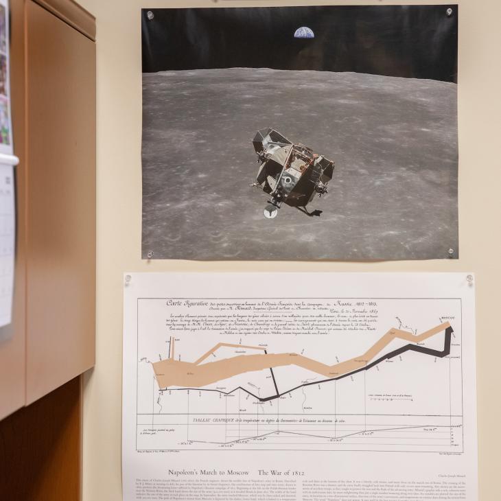 Two Prints: Soyuz-6 cyclogram and Losses of the French Army in the Russian Campaign, 1812-1813